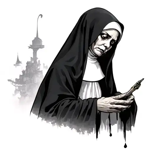 Possessed Nun