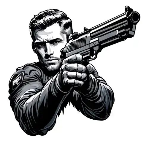 Iceman Logo From Top Gun