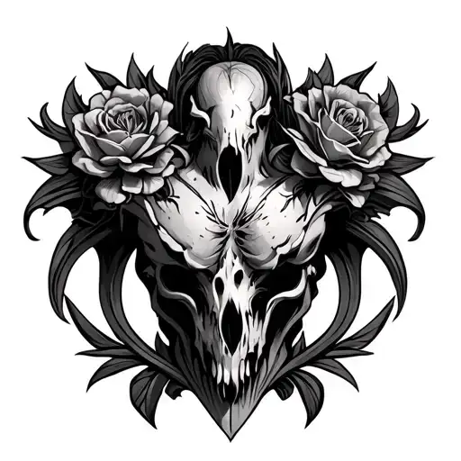 Chest Tattoo Design