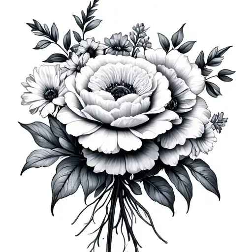 Birth Flower Bouquet