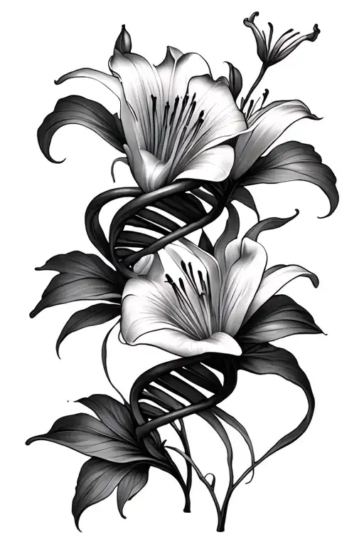 Lily Dna Double Helix