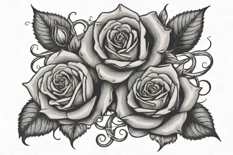 Roses Intertwined
