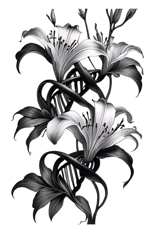 Lily Dna Double Helix