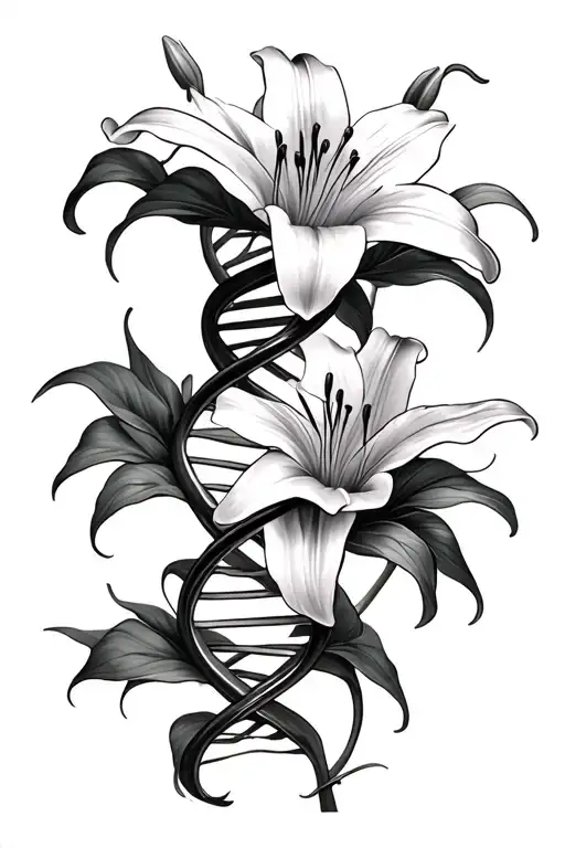 Lily Dna Double Helix