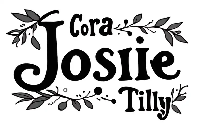 Kid Names Cora Josie Tilly