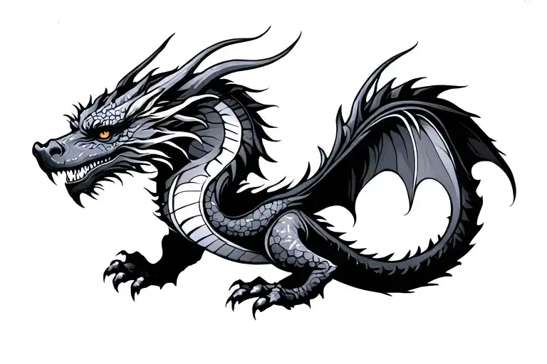 Nordic Dragon Wrapped