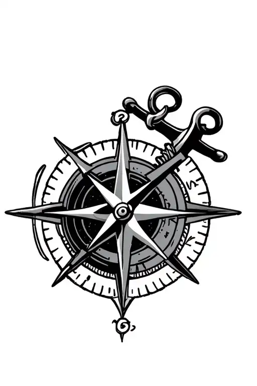 Compass And Anchor