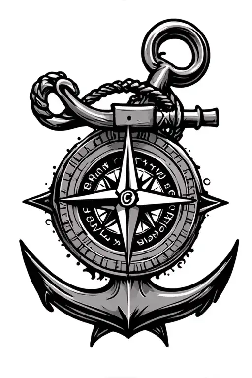 Compass And Anchor