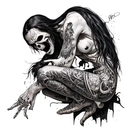 Horror Leg Sleeve