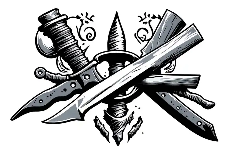 Blacksmith And Knives