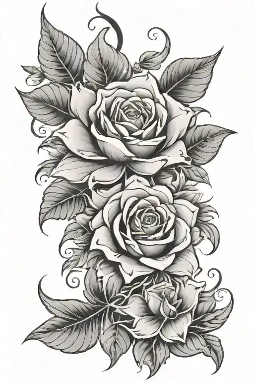 Floral Chicano Sleeve