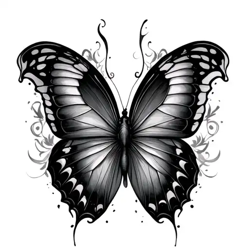 B Shape Butterfly