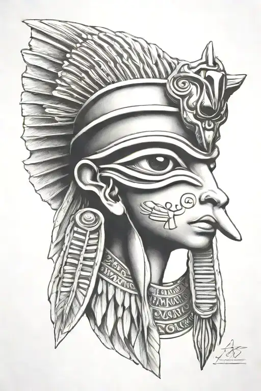 Ojo De Horus Realism Style
