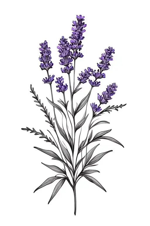 Lavender Sprigs