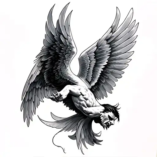 Icarus Full Color Upper Arm