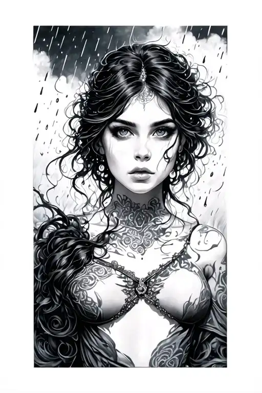 How Can She Fear Rain When Shes Always Been The Storm