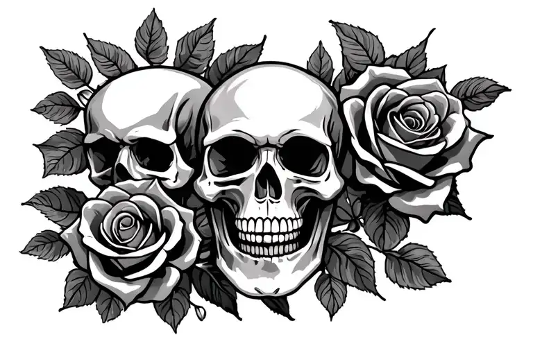 Skulls And Roses