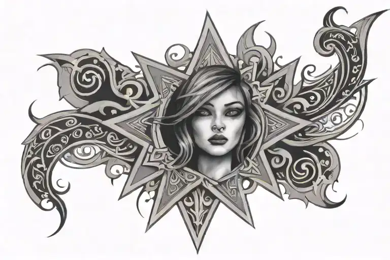 Stargirl With Tribal