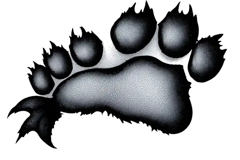 Dog Paw Print