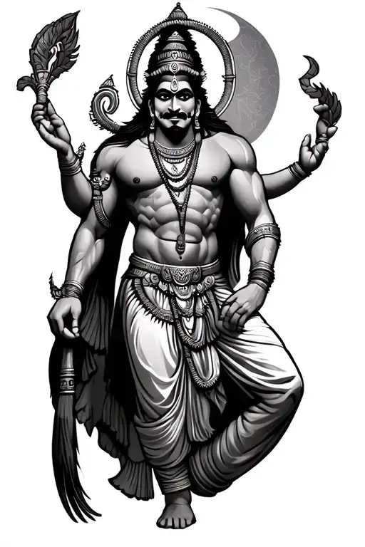 Modern Hanuman Ji Character