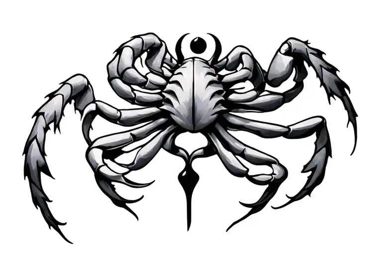 Cancer Zodiac Symbol Intertwined