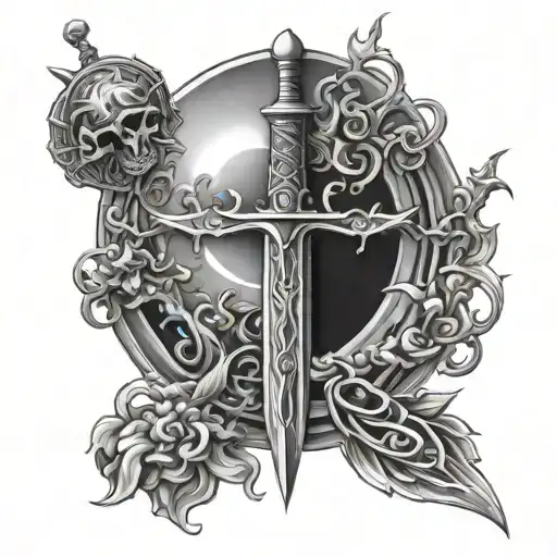 Sword And Sun And Written Gods Plan Transformed