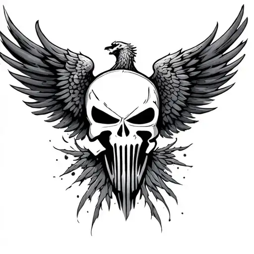 Punisher With Phonex Rising Phoenix