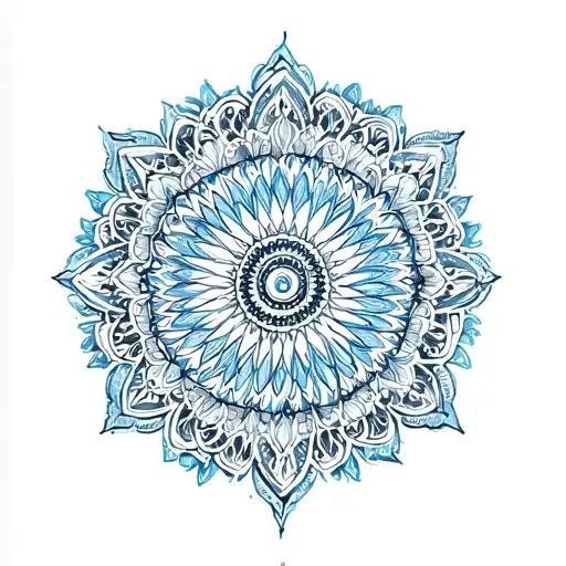 Blue Mandala