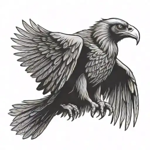 Vulture King Flying