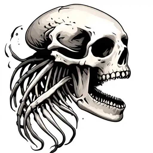 Marine Life Skeleton