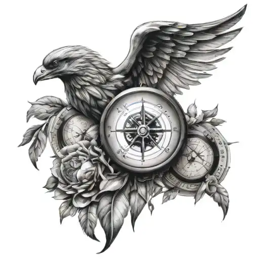 Angels Wings Birds Compass Greek Mythology