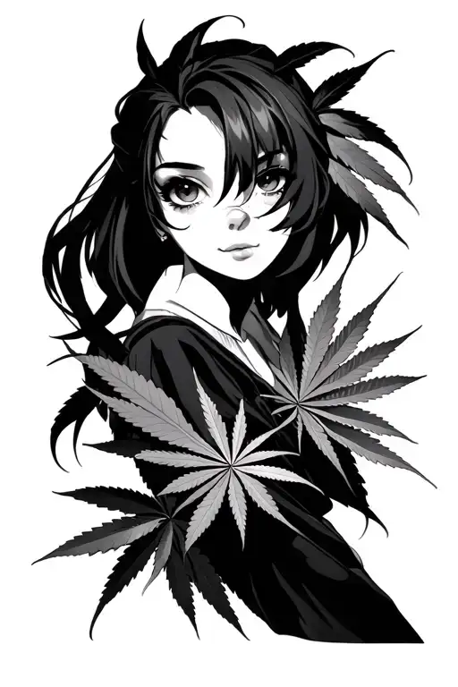 Anime Cannabis Style And Music