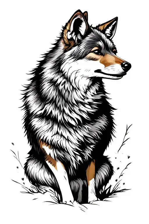 Coyote Silhouette
