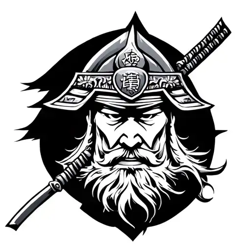 Christian Japanese Samurai Warrior