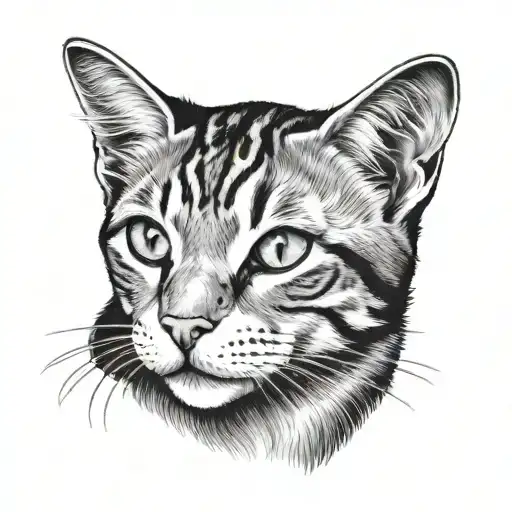 Tabby Cat Named Crunch