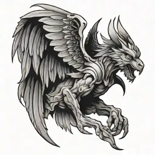 Butch With Angle Wings On Top