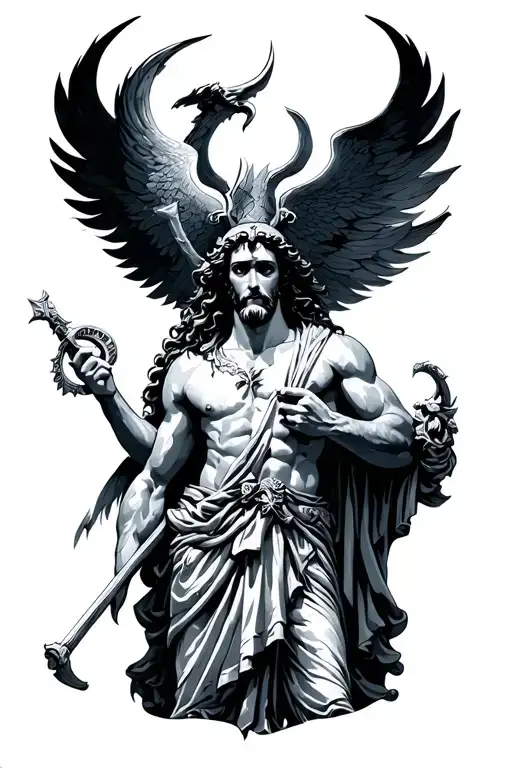 Ancient Rome Hades Greek God Artwork