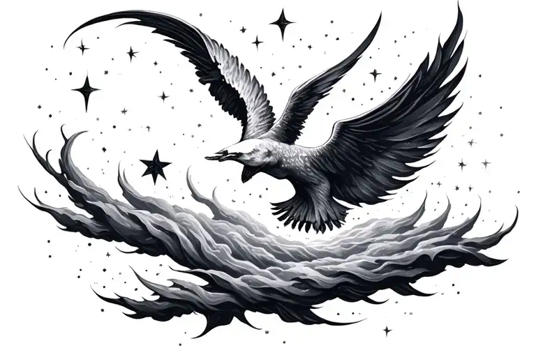 Wind And Star Filled Sky