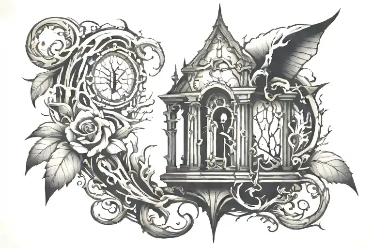 Outlast Negative Space Surrounded