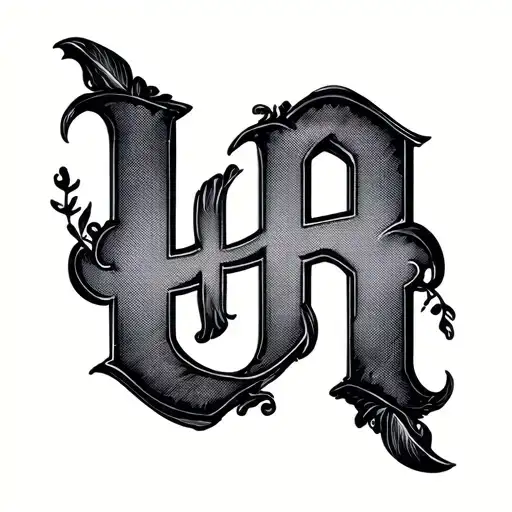 Letters H And B