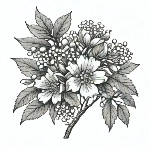 Hawthorn Flower