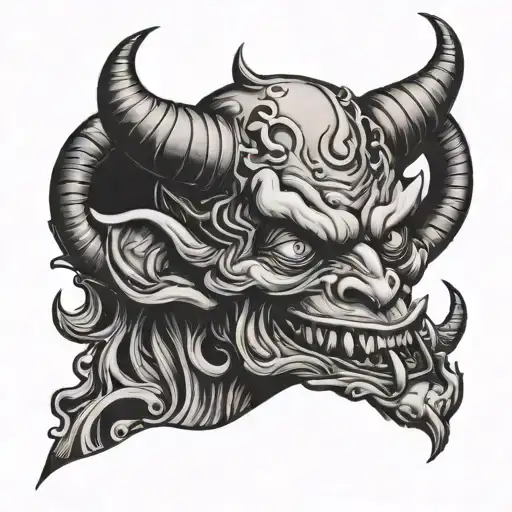Devil With Dollar Sign Tongue