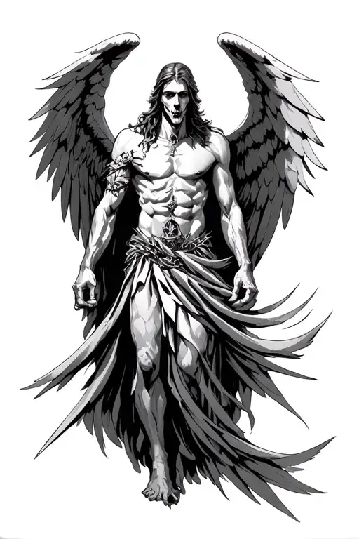Archangel Of Death Azrael Male Angel
