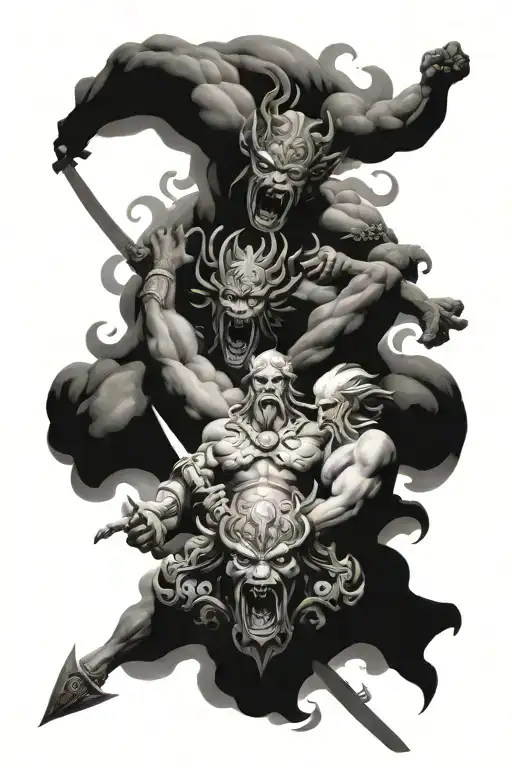 Gods Battling