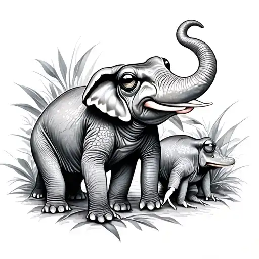 Elephants And Frogs