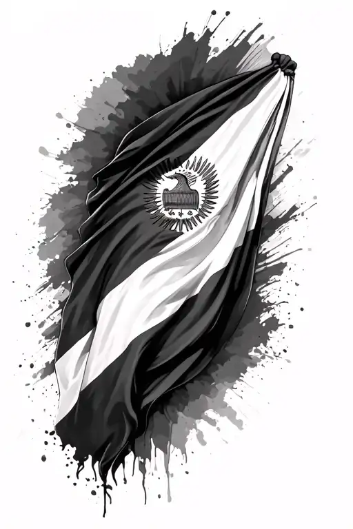 Colombian Flag Waving