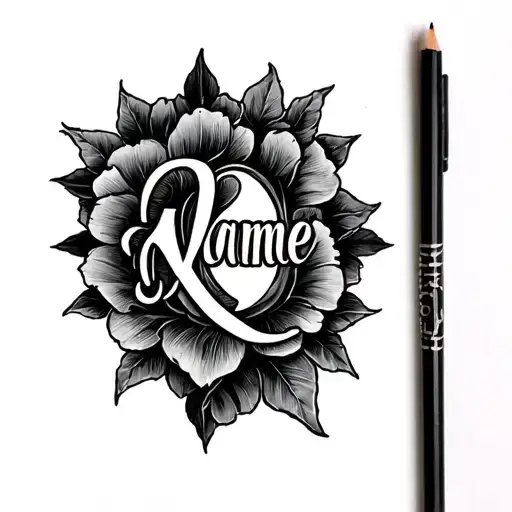 Name Tattoo Design