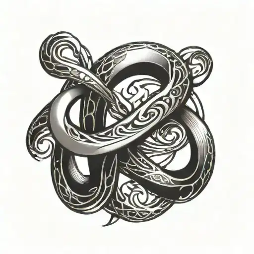 Infinity Symbol With The Letter S Incorporated Somehow