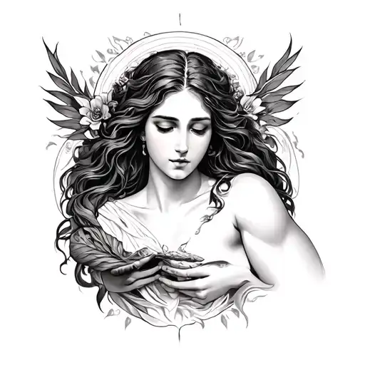 God Creating Woman From Man