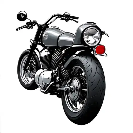 Harly Davison Motorcycle Slightly